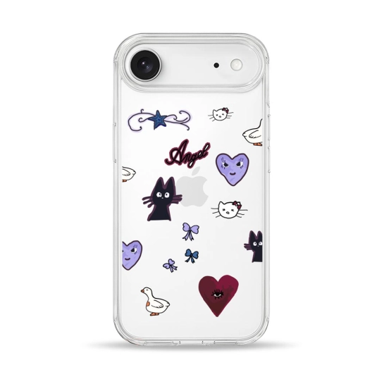 Чехол Pump Clear Case for iPhone Air AngelKitty