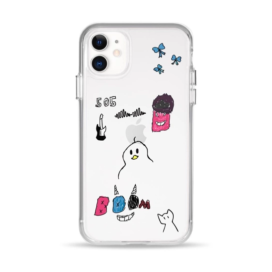 Чехол Pump Clear Case for iPhone 11 Boom