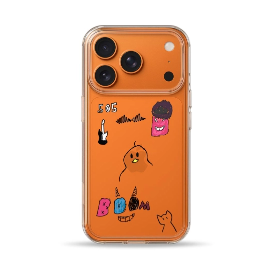 Чехол Pump Clear Case for iPhone 17 Pro Boom