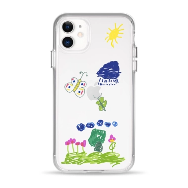 Чохол Pump Clear Case for iPhone 11 Butterfly - цена, характеристики, отзывы, рассрочка, фото 1