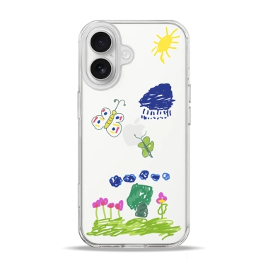 Чохол Pump Clear Case for iPhone 17 Butterfly - цена, характеристики, отзывы, рассрочка, фото 1