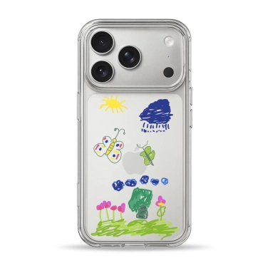 Чохол Pump Clear Case for iPhone 17 Pro Butterfly - цена, характеристики, отзывы, рассрочка, фото 1