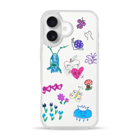Чехол Pump Clear Case for iPhone 16 Fantasia