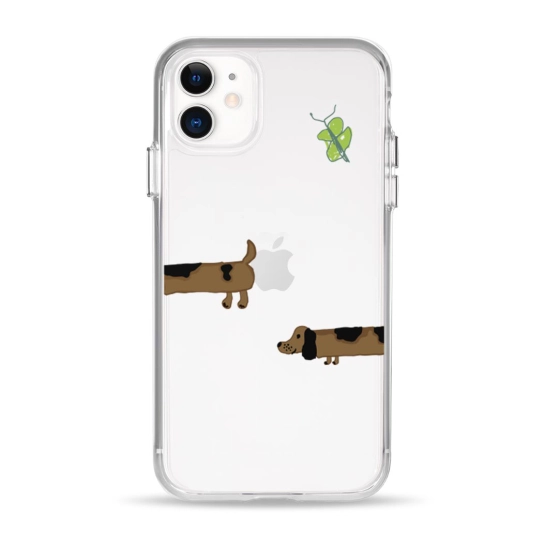 Чехол Pump Clear Case for iPhone 11 Longdog