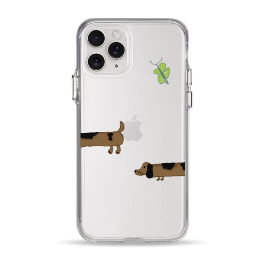 Чехол Pump Clear Case for iPhone 11 Pro Longdog