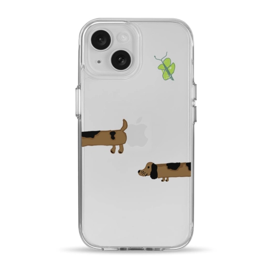 Чехол Pump Clear Case for iPhone 15 Longdog