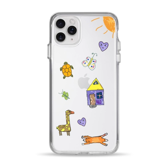 Чехол Pump Clear Case for iPhone 11 Pro Max Playland