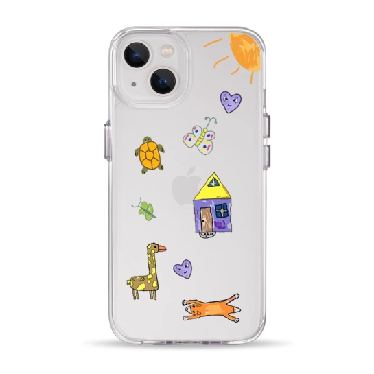 Чехол Pump Clear Case for iPhone 13 Playland