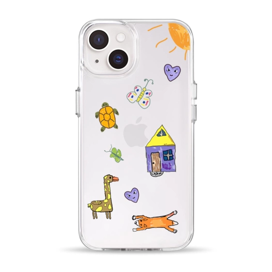 Чехол Pump Clear Case for iPhone 14 Playland