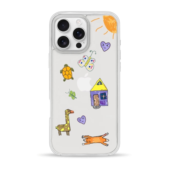 Чехол Pump Clear Case for iPhone 16 Pro Playland - цена, характеристики, отзывы, рассрочка, фото 1