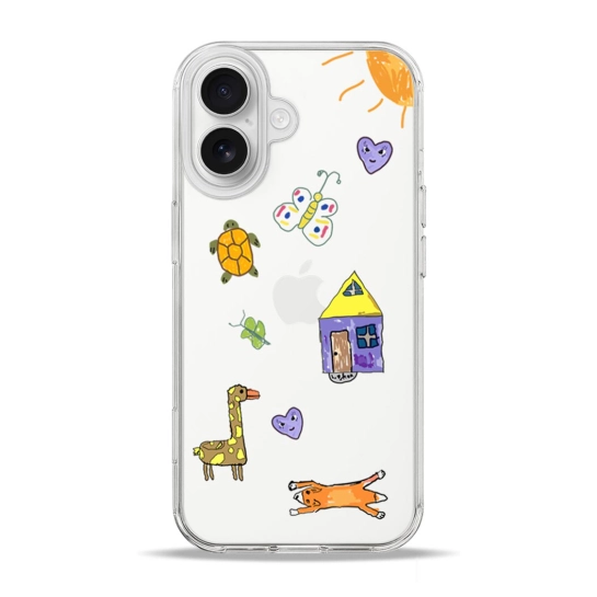 Чехол Pump Clear Case for iPhone 17 Playland