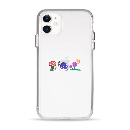 Чехол Pump Clear Case for iPhone 11 Snail