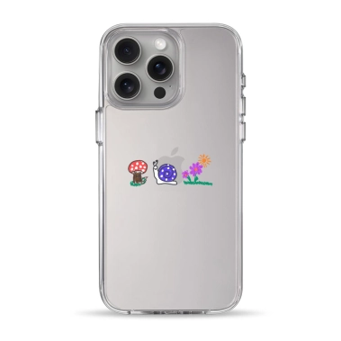 Чехол Pump Clear Case for iPhone 15 Pro Max Snail - цена, характеристики, отзывы, рассрочка, фото 1