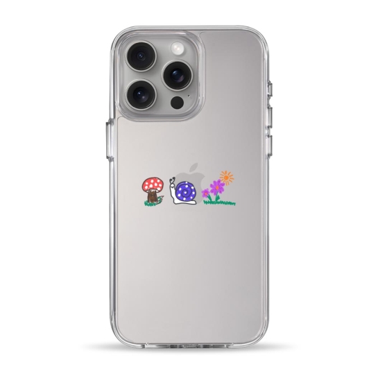 Чехол Pump Clear Case for iPhone 15 Pro Max Snail - цена, характеристики, отзывы, рассрочка, фото 1