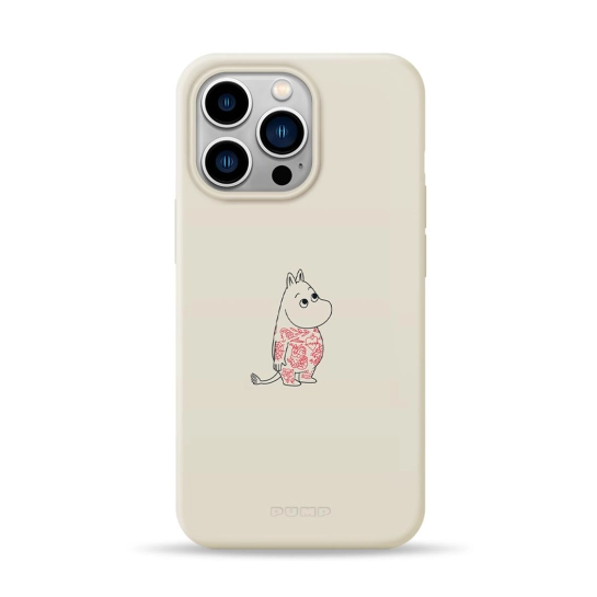 Чохол Pump Silicone Minimalistic Case with MagSafe for iPhone 13 Pro Moomintroll