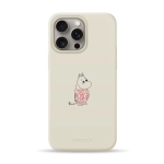 Чехол Pump Silicone Minimalistic Case with MagSafe for iPhone 16 Pro Max Moomintroll