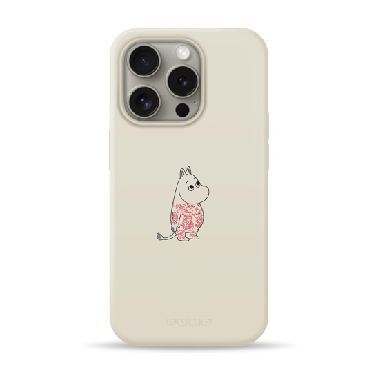 Чехол Pump Silicone Minimalistic Case with MagSafe for iPhone 16 Pro Moomintroll - цена, характеристики, отзывы, рассрочка, фото 1