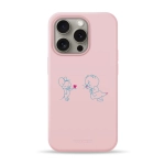 Чохол Pump Silicone Minimalistic Case with MagSafe for iPhone 16 Pro Tom and Jerry