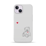 Чохол Pump Silicone Minimalistic Case with MagSafe for iPhone 14 Teddy Bear
