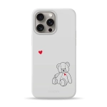 Чохол Pump Silicone Minimalistic Case with MagSafe for iPhone 16 Pro Max Teddy Bear