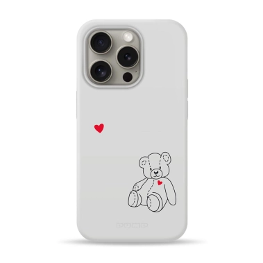 Чохол Pump Silicone Minimalistic Case with MagSafe for iPhone 16 Pro Teddy Bear - цена, характеристики, отзывы, рассрочка, фото 1