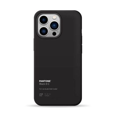 Чохол Pump Silicone Minimalistic Case with MagSafe for iPhone 13 Pro Pantone Black - цена, характеристики, отзывы, рассрочка, фото 1