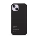 Чехол Pump Silicone Minimalistic Case with MagSafe for iPhone 14 Pantone Black