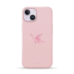 Чехол Pump Silicone Minimalistic Case with MagSafe for iPhone 14 Dino Butterfly