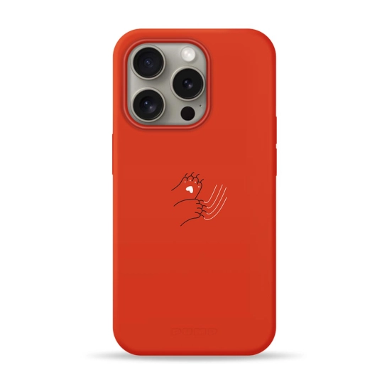 Чохол Pump Silicone Minimalistic Case with MagSafe for iPhone 16 Pro Carapki