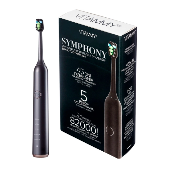Електрична зубна щітка Vitammy Symphony Black
