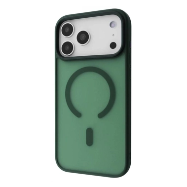 Чохол WAVE Matte Insane Case with Magnetic Ring iPhone 17 green - цена, характеристики, отзывы, рассрочка, фото 1