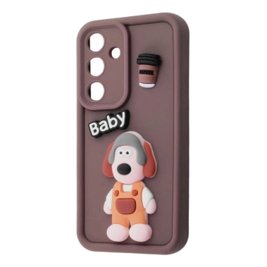 Чехол Pretty Things Case Samsung Galaxy A26 brown/baby - цена, характеристики, отзывы, рассрочка, фото 1