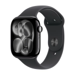Смарт-годинник Apple Watch Series 11 GPS 46mm Aluminium Jet Black Case with Black Sport Band - M/L Дисконт