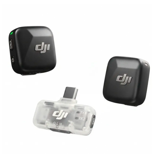 Микрофонная радиосистема DJI Mic Mini Mobile Version (2 TX + 1 Mobile RX) - цена, характеристики, отзывы, рассрочка, фото 1