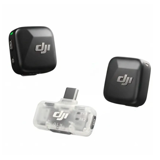 Микрофонная радиосистема DJI Mic Mini Mobile Version (2 TX + 1 Mobile RX)