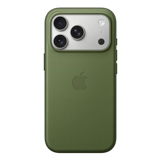Чехол TechWoven Case with MagSafe for iPhone 17 Pro Max Green Original Assembly