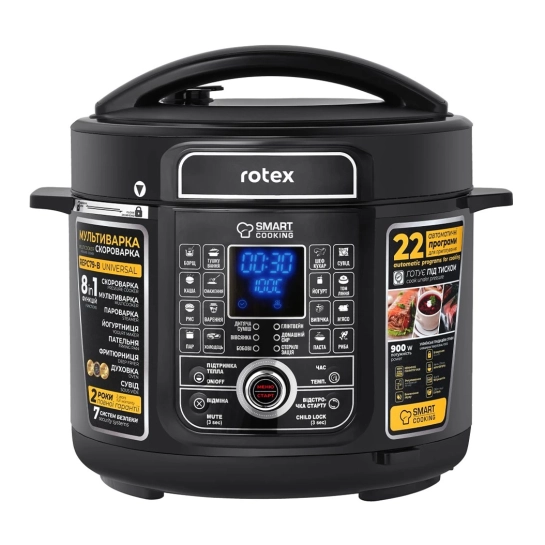 Мультиварка-скороварка Rotex REPC79-B Universal