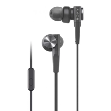 Проводные наушники Sony MDR-XB55AP Black - цена, характеристики, отзывы, рассрочка, фото 1