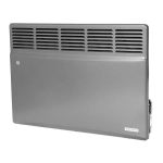 Конвекторний обігрівач Термія ЕВНА-1,5/230С2М(сі) антрацит