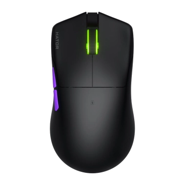 Мышь беспроводная Hator Pulsar 3 Ultra 4K Wireless Black (HTM680) - цена, характеристики, отзывы, рассрочка, фото 1