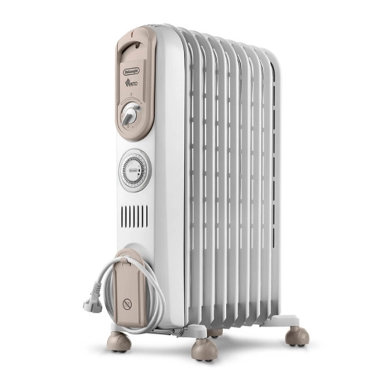 Масляный обогреватель DeLonghi V 550918 T WB