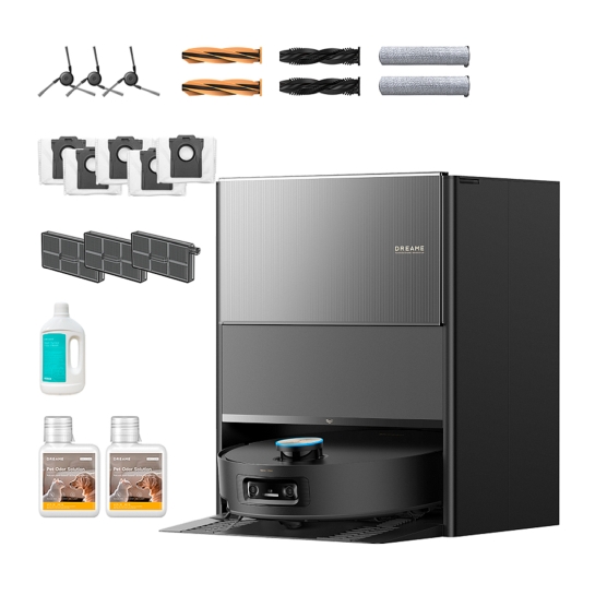 Робот-пылесос Dreame Aqua 10 Ultra Roller Complete Black (RLH71DE-1-bl) - цена, характеристики, отзывы, рассрочка, фото 1