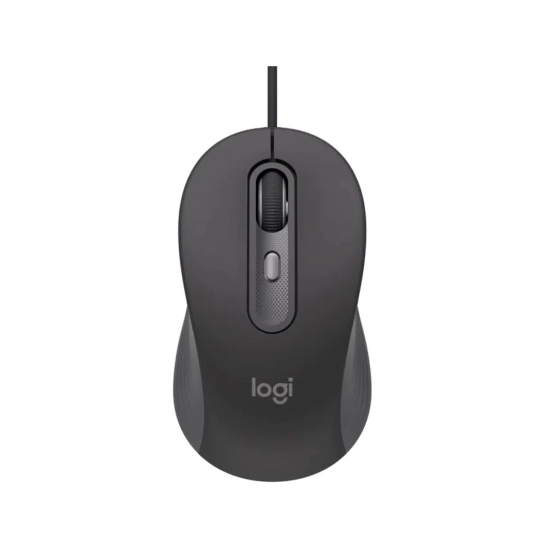Мышь Logitech Signature M520 for Business USB-C Graphite (910-007511)