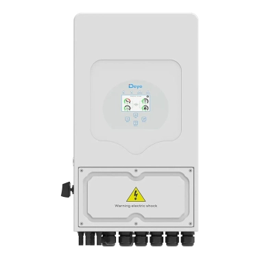Гибридный инвертор Deye SUN-6K-SG05LP1-EU-AM2-P, 48 В, 6000 Вт, 1 фаза (бесперебойник, UPS, ИБП) - цена, характеристики, отзывы, рассрочка, фото 1