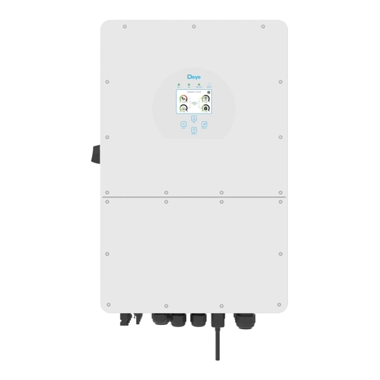 Гибридный инвертор Deye SUN-15K-SG01HP3-EU-AM2, HV, 160-700В, AC-15 кВт, PV-19,5 кВт, 3 фазы (высоковольтный бесперебойник, UPS, ИБП)