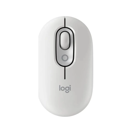 Миша Logitech POP Mouse With Emoji Bluetooth Off-White (910-007411)