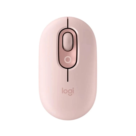 Миша Logitech POP Mouse With Emoji Bluetooth Rose (910-007413)