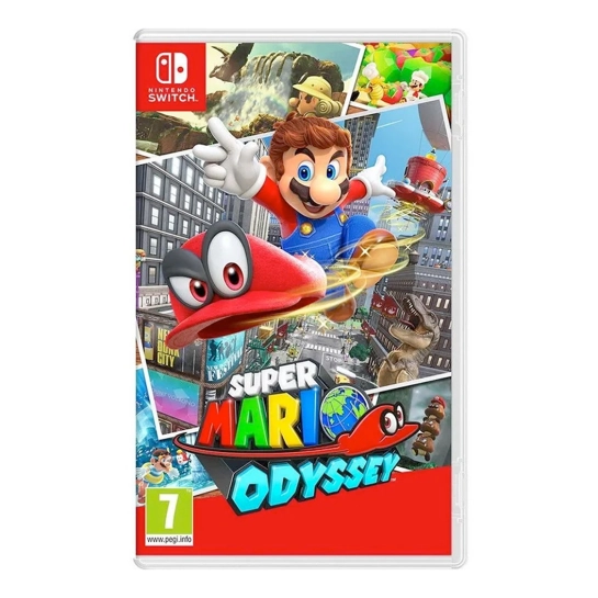 Гра для Nintendo Switch: Super Mario Odyssey (45496424152)