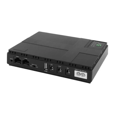 Портативный источник бесперебойного питания DC UPS 10400mAh Black - цена, характеристики, отзывы, рассрочка, фото 1