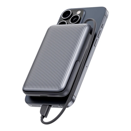 Внешний аккумулятор Proove Moon Rock 22.5W 10000mAh Gray - цена, характеристики, отзывы, рассрочка, фото 1